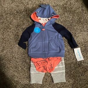 Carter’s 3 Piece Set. Newborn NWT